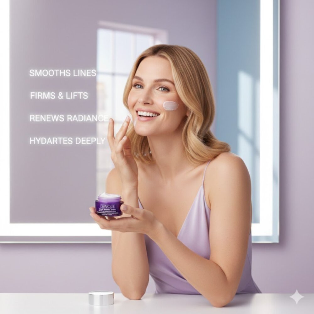 Clinique Smart Clinical Repair Cream 1.7oz Anti-Wrinkle Firming Moisturizer NIB - Picture 5 of 6